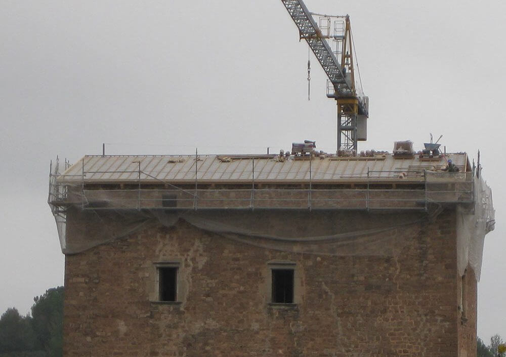 Rehabilitació Castell de Rajadell - Obrallar